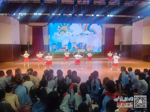 柴桑區第五小學舉辦“紅領巾愛祖國”六一兒童節文藝匯演