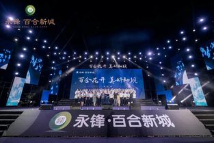 永鋒·百合新城產品發布會暨龐龍演唱會盛大啟幕，互聯網信息服務點亮武城新篇